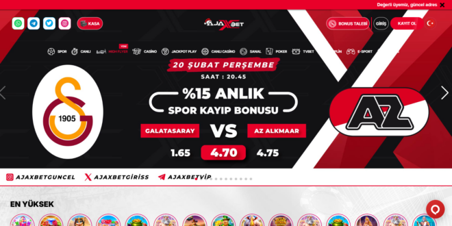 ajaxbet guncel giris adresi1740039813 Yeni Giriş Adresi 2025